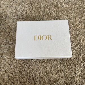 Dior Luxurious White Box with Gold Logo